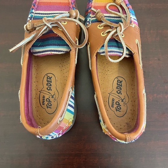 Women’s Sperry Top-Sider Rainbow Slip-on Boat Shoe Loafer - Picture 4 of 7